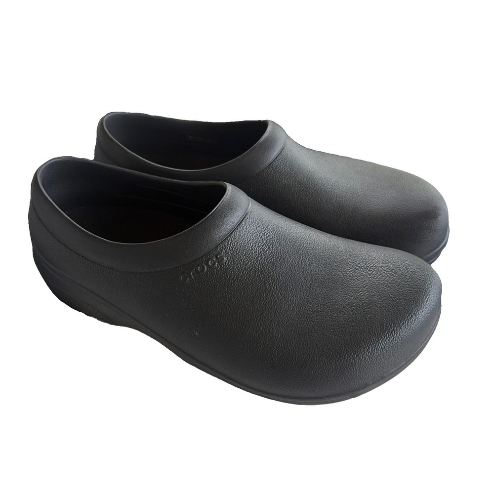 Croc Locks Slip Resistant Non Marking Slip On Work Shoes M:8 / W:10 (E10)
